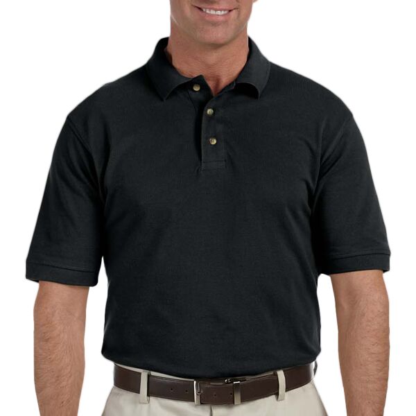 Men's Tall 6 oz. Ringspun Cotton Piqué Short-Sleeve Polo Thumbnail