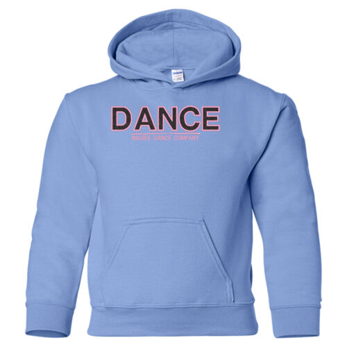 DANCE Youth Hoodie with Black Glitter Thumbnail