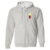 Adult Full-Zip Hooded Sweatshirt Thumbnail